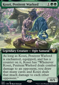 "Kosei, Penitent Warlord"